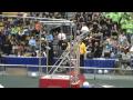 Team 469 Robot in Action. (First Robotics Cass Tech Competition)