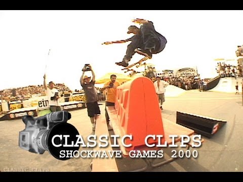 Ryan Sheckler Mini Mega Ramp Shockwave Games 2000 Skateboard Contest