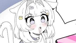 Egg Cat Girl Hypnotic Procrastination Eggroller Comic Dub