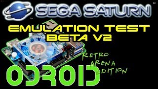 Sega Saturn Emulation Test For Beta V2 Ora Retropie Image On Odroid Xu4