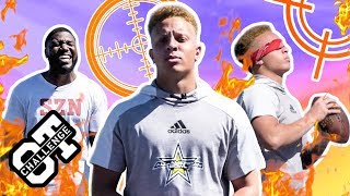 Spencer Rattler Hits BLINDFOLDED Trick Shots In The Overtime Challenge! Calls Out Bunchie Young 👀
