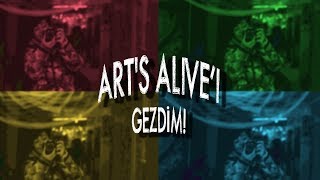 ART'S ALIVE'DA Akrobasi ve Caz Müzik💃🎷 | Uçuyorum Gecelerde