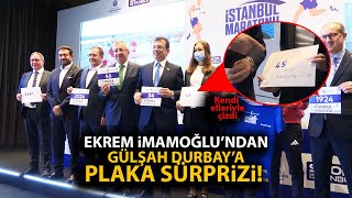 Ekrem İmamoğlundan, Şehzadeler Belediye Başkanı Gülşah Durbaya Plaka Sürprizi