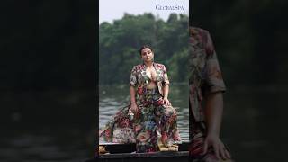 Vidya Balan Shooting For Globaspa In Kerala