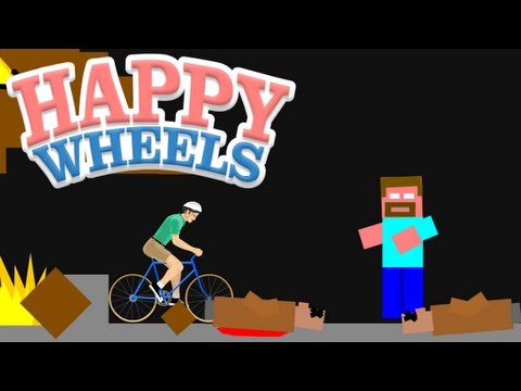 Happy Wheels - Herobrine's Uprising (Minecraft Adventure)