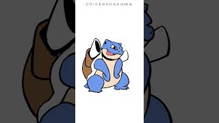 Blastoise Evolution Animation Short