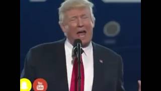 Trump singing desparcito