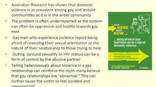 Meeting the needs of male victims of domestic and family violence - Part 6 of 7