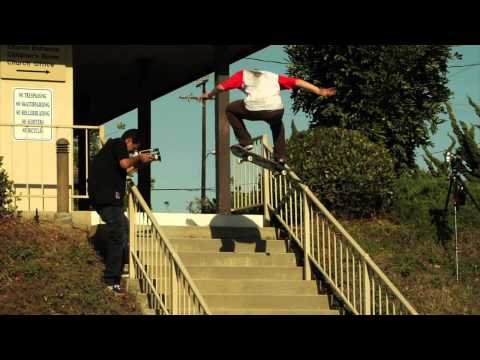 Shane Oneill nollie BS heel flip 15! ANGLE 3 slow mo