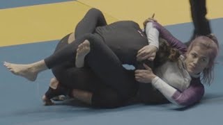 Women's Nogi Grappling California Worlds 2019 D016 Purple Belts Julia Gomes Balmante Win