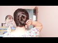 2 Quick Banana Clip/Clutcher Bun Hairstyles | Everyday Easy Simple Hairstyles |AlwaysPrettyUseful