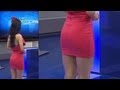 Naile Lopez Televisa Monterrey Chica del Clima 28 enero 2013 HD Parte 1
