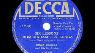 Watch Jimmy Dorsey Six Lessons From Madame La Zonga video