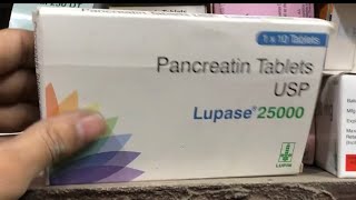 Lupase 25000 Tablet Full Information In Hindi Uses Side Effects Dosage