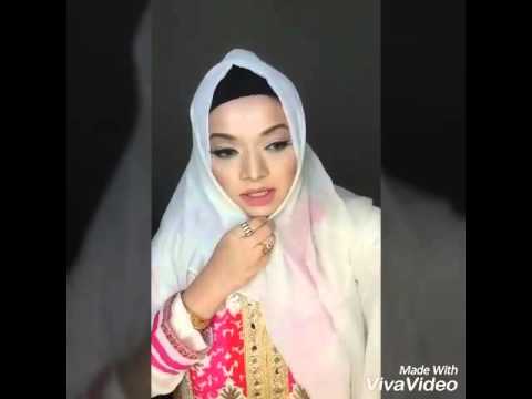 Simple hijab tutorial. - YouTube