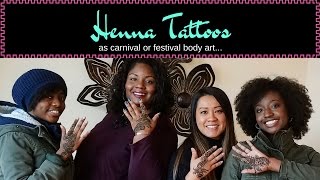 Henna Tattoos for Carnival