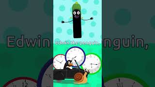 Learn The Color Black With Edwin The Penguin