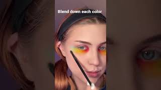 Easy Rainbow Makeup