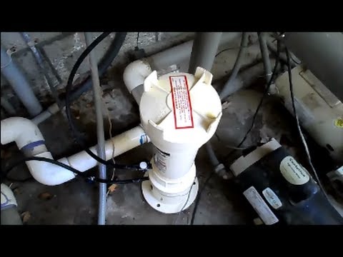 Rainbow 300 Chlorinator - Adding Tablets, Part Two - YouTube