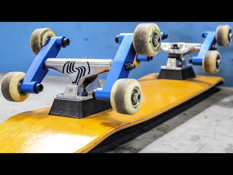 OCTUPLE WHEEL SKATEBOARD?!