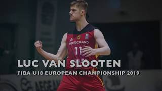 Luc van Slooten: FIBA U18 Europe 2019 Highlights