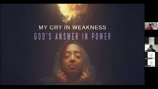 My Cry In Weakness