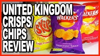 Prawn Flavoured Crisps/Chips ★ Walker & Skips from the UK Review Prawn Flavoured Crisps/Chips ★ Walker & Skips from the UK Review