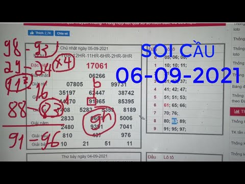 Đường cầu về bờ | soi cầu xsmb 06-9-2021 |SOI CẦU 6666|CẦU ĐỀ HÔM NAY | HUYỀN THOẠI LÔ KHUNG BẤT BẠI