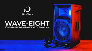 WAVE-EIGHT 8" Portable DJ Speaker with SonicLink | Overview