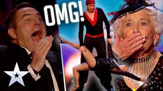 79-year-old Salsa dancer receives STANDING OVATION! | Audition | BGT Series 8