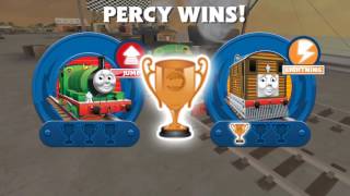 Thomas & Friends Go Go Thomas - Percy Vs Toby , Dock - Speed Challenge By Budge Studios