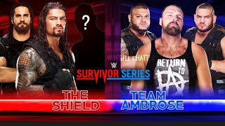 Team Ambrose Vs The Shield FIGHT At Survivor Series 2018 ? WWE Survivor Series 2018 Match Card !