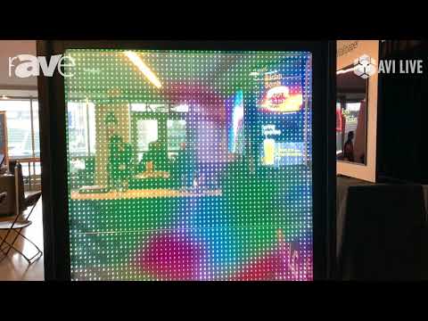 AVI LIVE: LG Showcases Transparent LED Film Designed for Retail and Large-Venue Applications