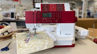How To Use Your Pfaff Creative 1.5 Pt.1