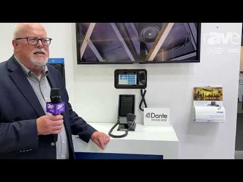 ISE 2022: AtlasIED Intros Model 571 Mic Station for GLOBALCOM Digital Communication System