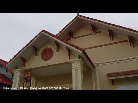 NHÀ CẤP 4 MÁI THÁI ĐẸP Ở VÙNG QUÊ VIỆT NAM