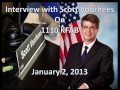 Fiscal Cliff interview with Scott Voorhees January 2, 2013