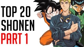 TOP 20 MEILLEURS SHONEN | PART 1