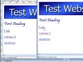 Dreamweaver Tutorial - 6 - Formatting Links