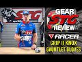 Racer Grip II Knox Gloves Review from SportbikeTrackGear.com YouTube Video