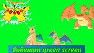 Green Screen Pokemon Dance Pikachu Dance Default Dance Green Screen