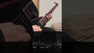Children Of Bodom Hatebreeder Guitar Solo Cover Screen Tab