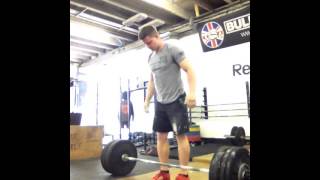 Snatch 95 x 3 reps by Steven Fawcett