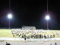 J. W.  MItchell Marching Band 10/12/13 East Lake Show