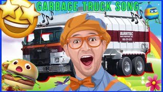 Garbage Truck Blippi Song Garbage Trucks In Action Garbage Truck Song