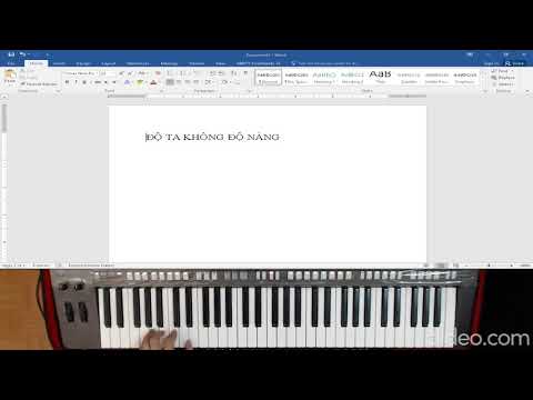Học Đàn Online - Hướng Dẫn Học Bài ĐỘ TA KHÔNG ĐỘ NÀNG ( Độ tôi không độ cô ấy ) - Nhật Organ