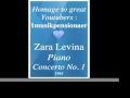 Zara Levina : Piano Concerto No. 1 (1945) - Homage to great Youtubers : 1musikpensionaer
