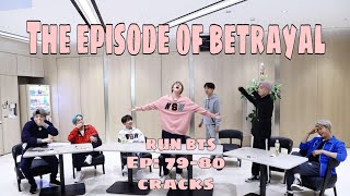 The episode of betrayal 😂| run bts ep 79-80 cracks|