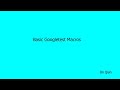 Unit Test #2: Basic Googletest Macros