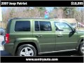 2007 Jeep Patriot Used Cars Chepachet RI